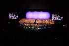 New Year's Day Concert in Dublin's Conference Centre with Cross Border Orchestra of Ireland, 32 County Choir, Megan Ruby Walsh and Emmet Cahill conducted by Greg Beardsell. Photography by Sean McMahon 