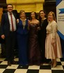David Howes, Sinead O'Kelly, Sarah Richmond, Elaine Pelan and Gail Evans performing an opera gala for NI Opera at Festiv'Ards Portico, Portaferry