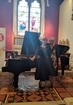 Performing with pianist Audrey Gillian at Church of Ireland Glenarm for NI Opera's Singing Explorers during their Festival of Voice