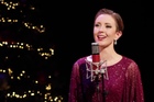 Conor Mitchell and Sarah Richmond performing on Christmas Day for The Lyric Theatre Belfast's Countdown to Christmas