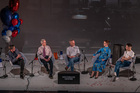 Southbank Centre Post Show talk, Artistic Director Mark Ball, Peter Tatchell,Composer/Director Conor Mitchell, Mezzo Sarah Richmond, Matthew Cavan, photo Neil Harrison